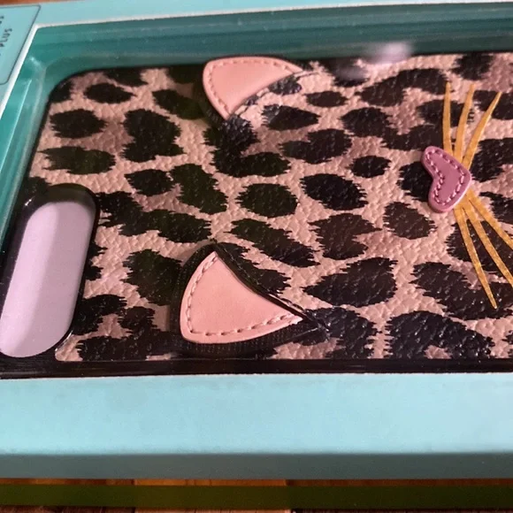 Kate Spade Leopard Print Kitty Cat IPhone Plus IPhone Plus